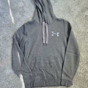 Under Armour Gray Hoodie Sweater Size Small